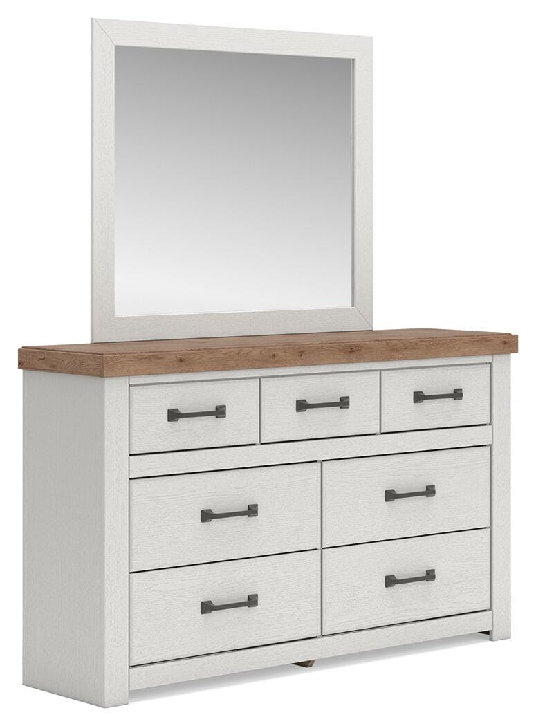 Savonport Queen Panel Bed, Dresser and Mirror - B4615B8