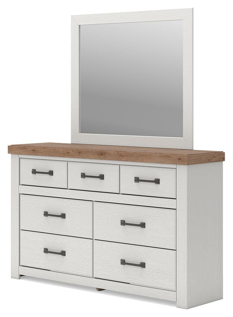 Savonport Queen Panel Bed, Dresser and Mirror - B4615B8