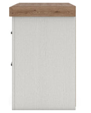 Savonport White/Brown Nightstand - B4615-92