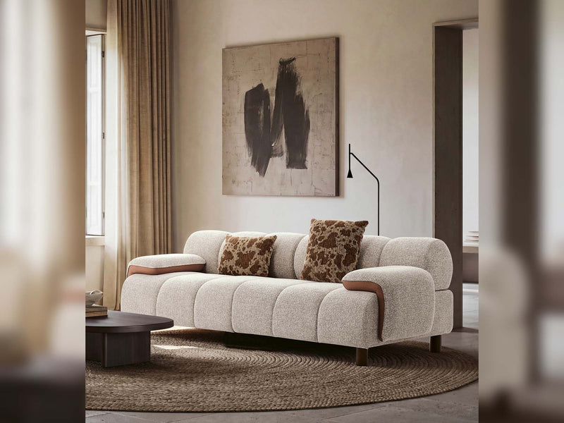 Savy 4-pieces (Sofa & Module Sofa & 2 Chair) Livingroom in Beige - 200-ELI-SAV-SAVY-11-33M11