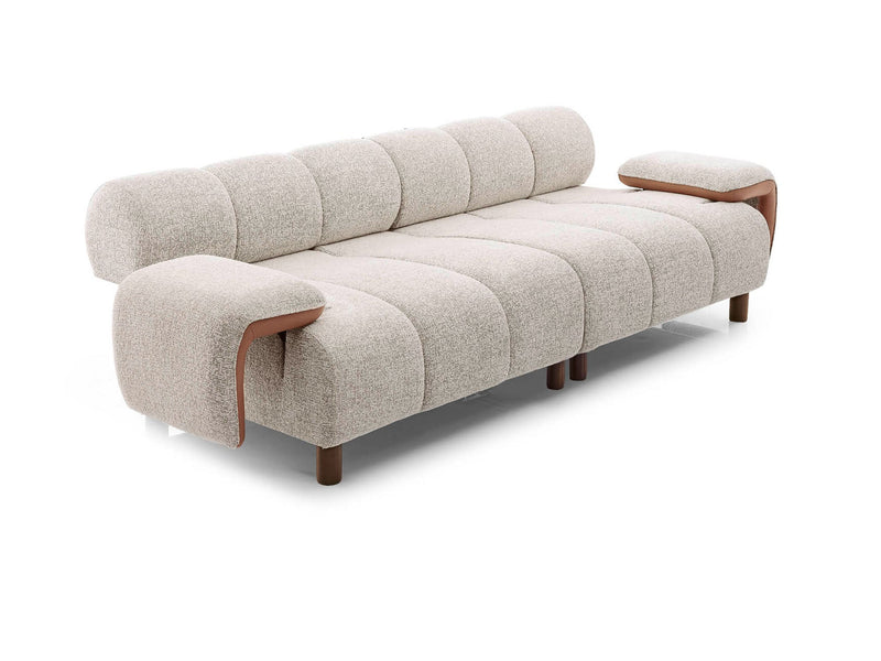 Savy 4-pieces (Sofa & Module Sofa & 2 Chair) Livingroom in Beige - 200-ELI-SAV-SAVY-11-33M11
