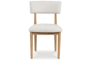 Sawdyn Light Brown Dining Table and 4 Chairs - Gate FurnitureDining Room Set
