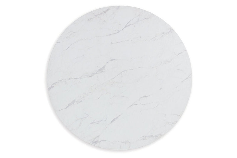 Sawdyn Light Brown Dining Table and 4 Chairs - Gate FurnitureDining Room Set