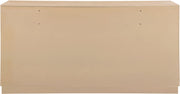 Scallop Oak Veneer Dresser in Natural - 334Natural-D