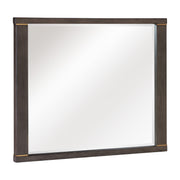 Scarlet Brownish Gray LED Upholstered Panel Bedroom Set - Gate FurnitureBedroom Set