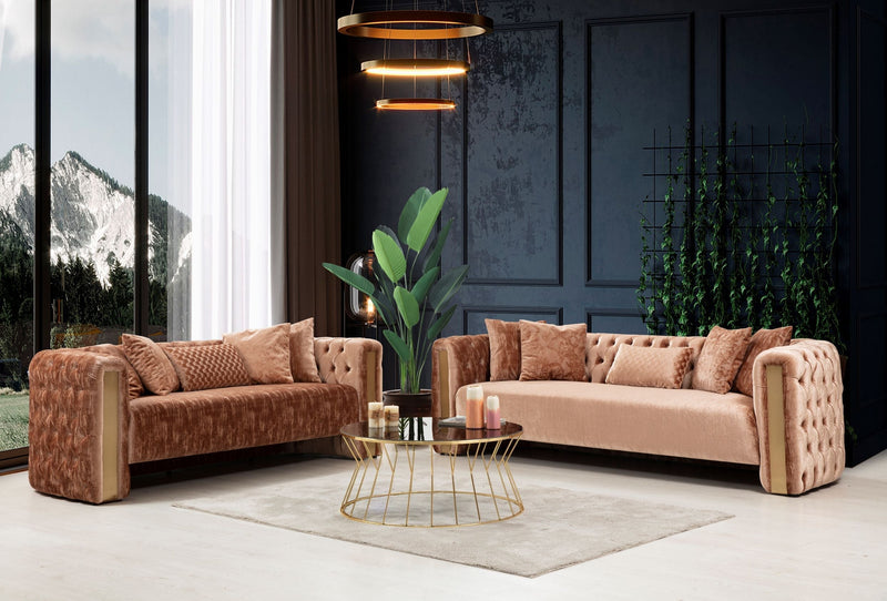 Scarlett Plush Sofa & Loveseat - SCARLETTPLUSH-SL