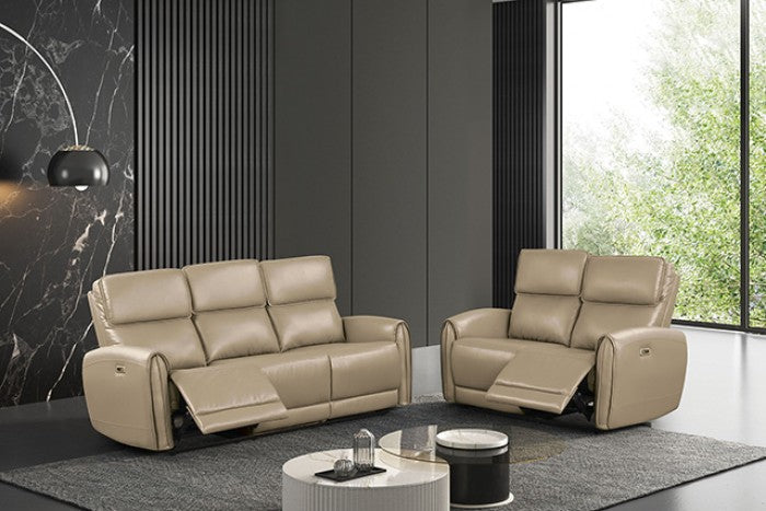Schlieren Beige Power Recliner - FM6012BG-CH-PM