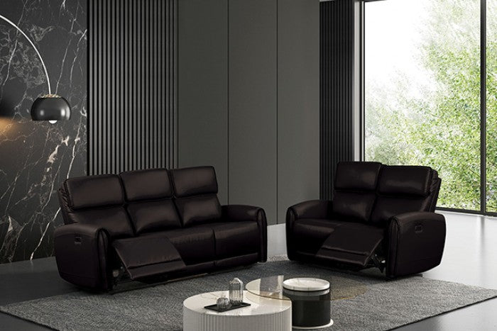 Schlieren Black Power Recliner - FM6012BK-CH-PM