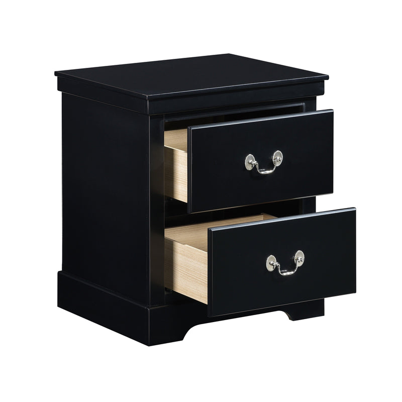 Seabright Black Panel Bedroom Set - Gate FurnitureBedroom Set