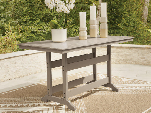 Seacliff Beach Medium Brown Outdoor Counter Height Dining Table - PCP228-642