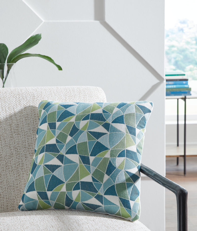 Seanow Next-Gen Nuvella Green/Turquoise/White Pillow - A1900005P