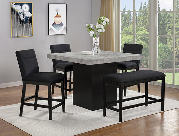 Sebastian Counter Height Chair Bk, Set of 2 - 2725S-24-BK