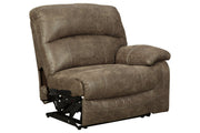 Segburg Driftwood 4 - Piece Power Reclining Sectional - Gate FurniturePower Reclining Sectional