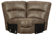 Segburg Driftwood 4 - Piece Power Reclining Sectional - Gate FurniturePower Reclining Sectional