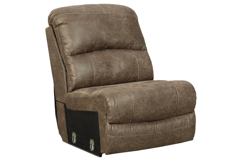 Segburg Driftwood 4 - Piece Power Reclining Sectional - Gate FurniturePower Reclining Sectional