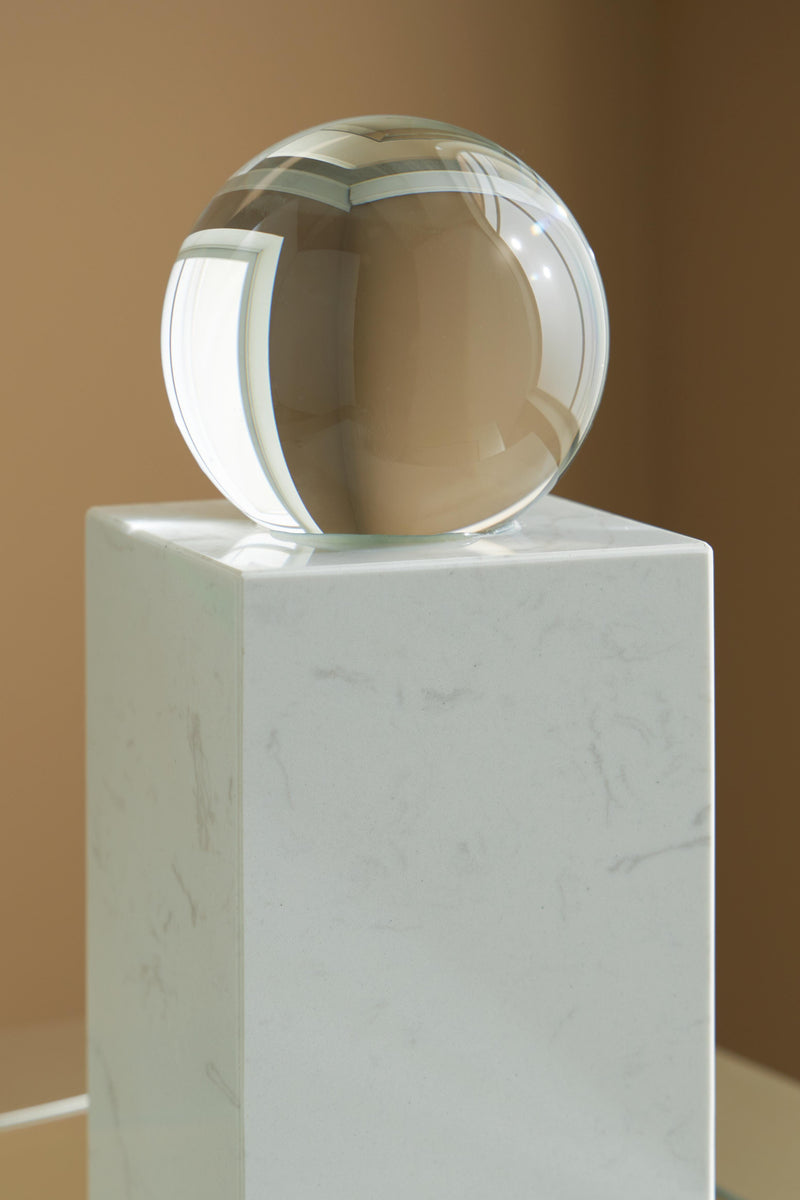 Sellner Clear/White Sculpture - A2000777
