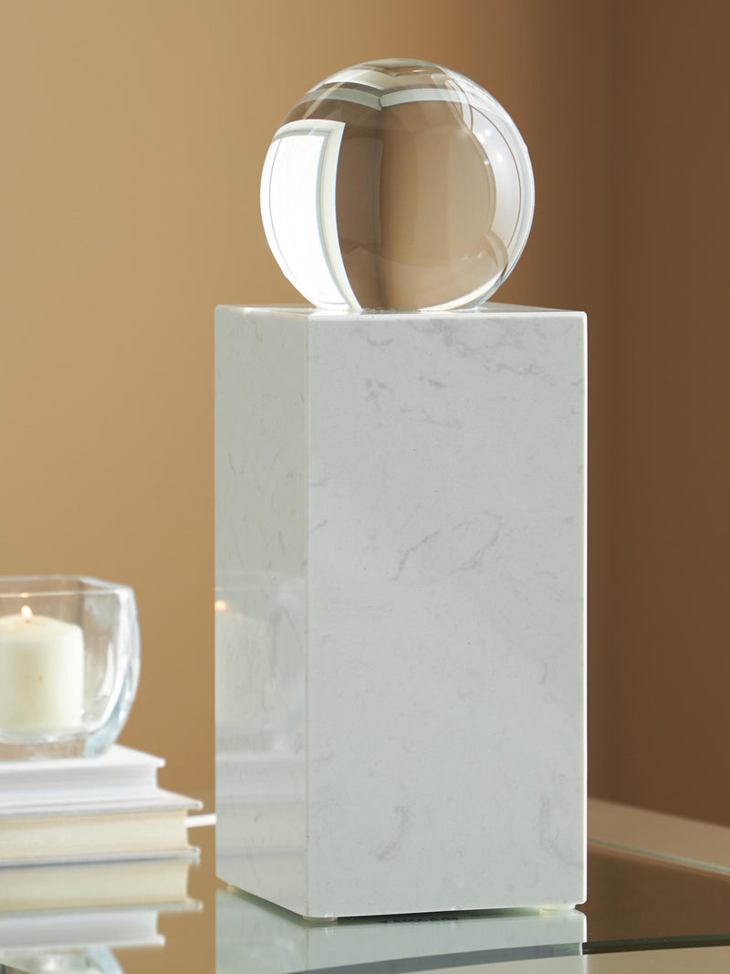 Sellner Clear/White Sculpture - A2000778
