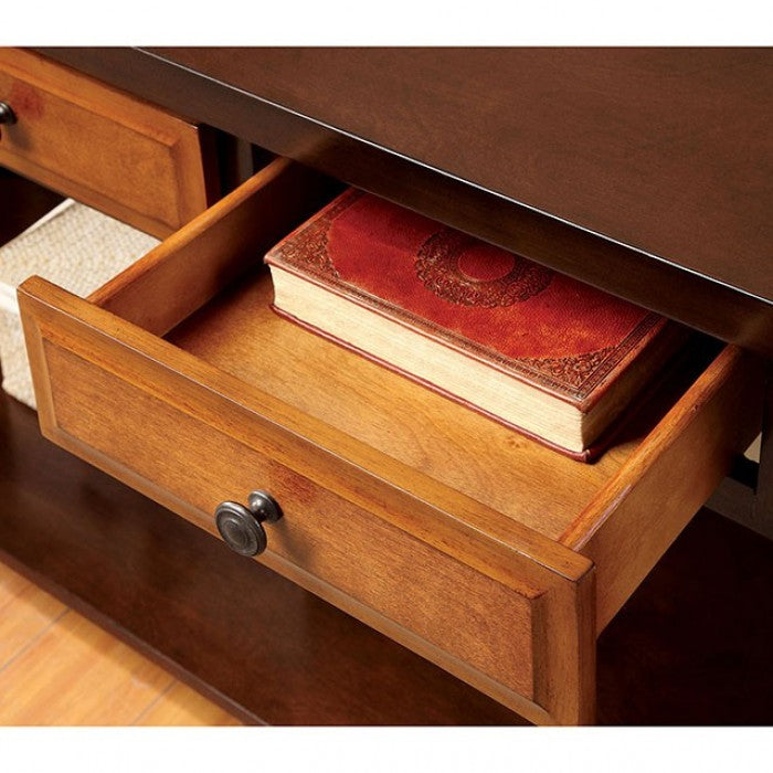Seneca Dark Oak/Dark Cherry End Table - CM4052E