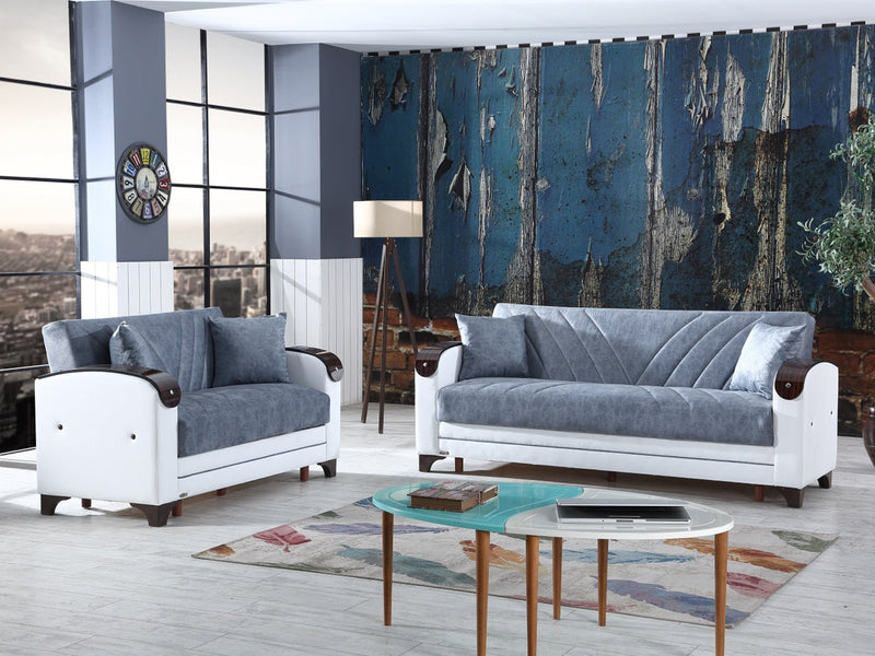 Senem 66" Wide Convertible Loveseat - Gate FurnitureLoveseat