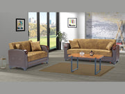 Senem 66" Wide Convertible Loveseat - Gate FurnitureLoveseat