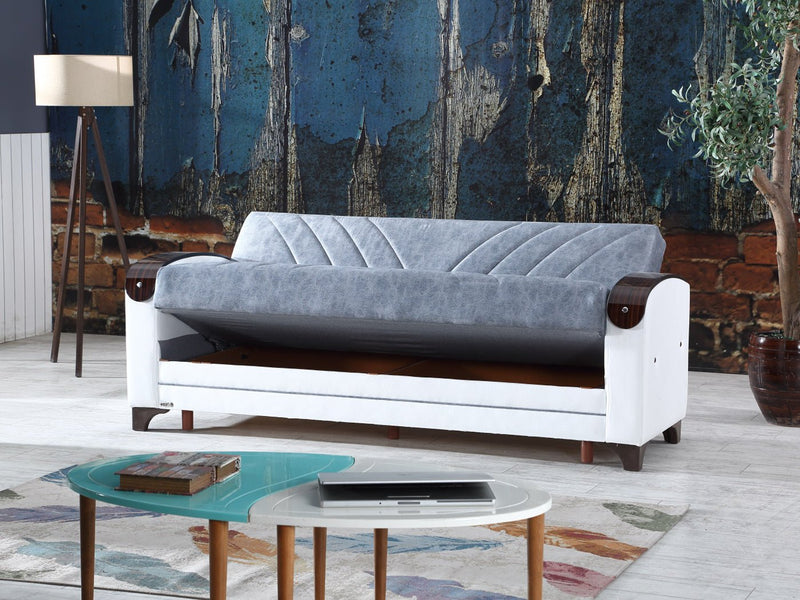 Senem 86" Wide Convertible Sofa - Gate FurnitureSofas