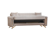 Senfoni 3-pieces (Sofa & Loveseat & Chair) Livingroom Set Beige in Beige - 101-SEN-TUR276-321