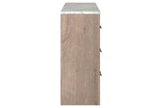Senniberg Light Brown/White Dresser - B1191-31 - Gate Furniture