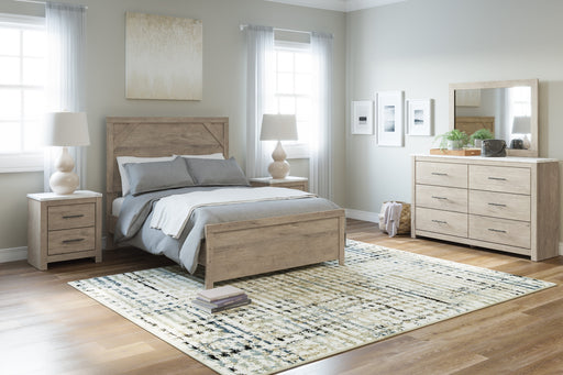 Senniberg Light Brown - White Youth Bedroom Set - Gate FurnitureYouth Bedroom Set