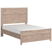 Senniberg Light Brown/White Panel Youth Bedroom Set - Gate FurnitureYouth Bedroom Set