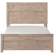 Senniberg Light Brown/White Panel Youth Bedroom Set - Gate FurnitureYouth Bedroom Set