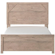 Senniberg Light Brown/White Panel Youth Bedroom Set - Gate FurnitureYouth Bedroom Set