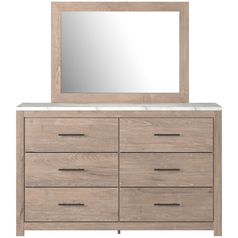 Senniberg Light Brown/White Panel Youth Bedroom Set - Gate FurnitureYouth Bedroom Set