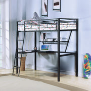 Senon Twin Loft Bed W/Desk - 37275