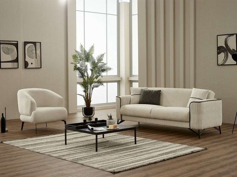 Sente Chair in Beige - 200-SIM-SEN-GIRNE03-B
