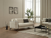 Sente Convertible Loveseat in Beige - 200-SIM-SEN-GIRNE03-2