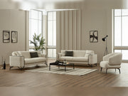 Sente Convertible Loveseat in Beige - 200-SIM-SEN-GIRNE03-2