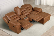Septimus Saddle Brown Sectional - TM6028BR-SECT