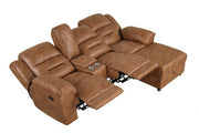 Septimus Saddle Brown Sectional - TM6028BR-SECT
