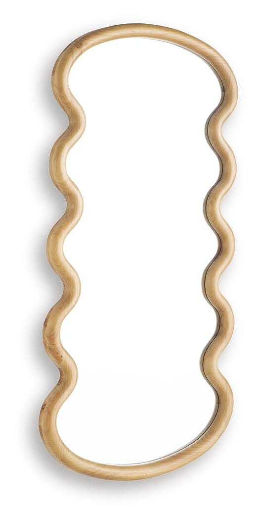 Serendis Brown Accent Mirror - A8010412