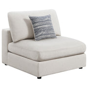 Serene 6-piece Upholstered Modular Sectional Sofa Beige - 551321-SET