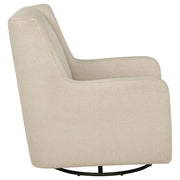 Serra Boucle Upholstered Swivel Glider Sandy Beige - 902453