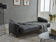 Serva 3-pieces (Sofa & Loveseat & Chair) Livingroom in Dark Grey - Beige - 200-SIM-SER-TALAS10-TALAS01-321