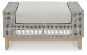 Seton Creek Outdoor Ottoman with Cushion - P798-814