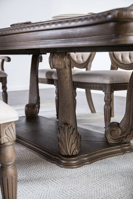 Seven Oaks Weathered Oak Dining Table - FM3418AK-T-TABLE