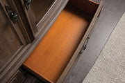 Seven Oaks Weathered Oak Entertainment Center - FM5418AK-TV-SET