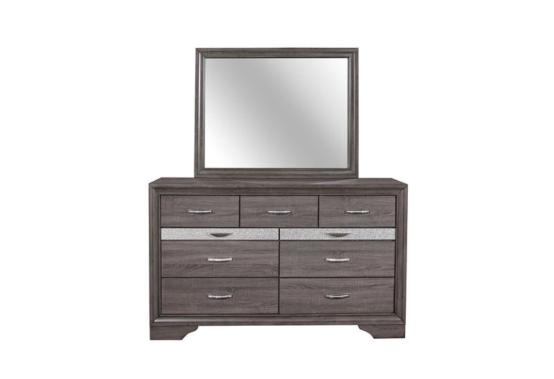 Seville Grey Mirror - SEVILLE-MALAMINE GREY-MR - Gate Furniture
