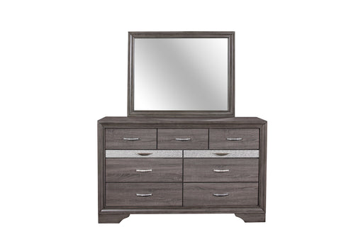 Seville Grey Mirror - SEVILLE-MALAMINE GREY-MR - Gate Furniture