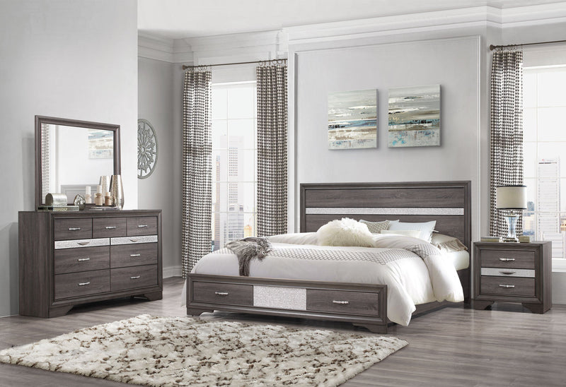 Seville Grey Mirror - SEVILLE-MALAMINE GREY-MR - Gate Furniture