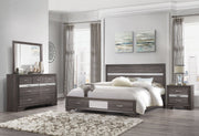 Seville Grey Queen Bed Group - Gate FurnitureBedroom Set