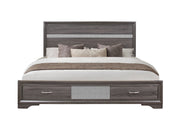 Seville Grey Queen Bed - Gate FurnitureQueen Bed